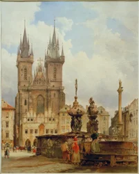 De Teynkerk in Praag